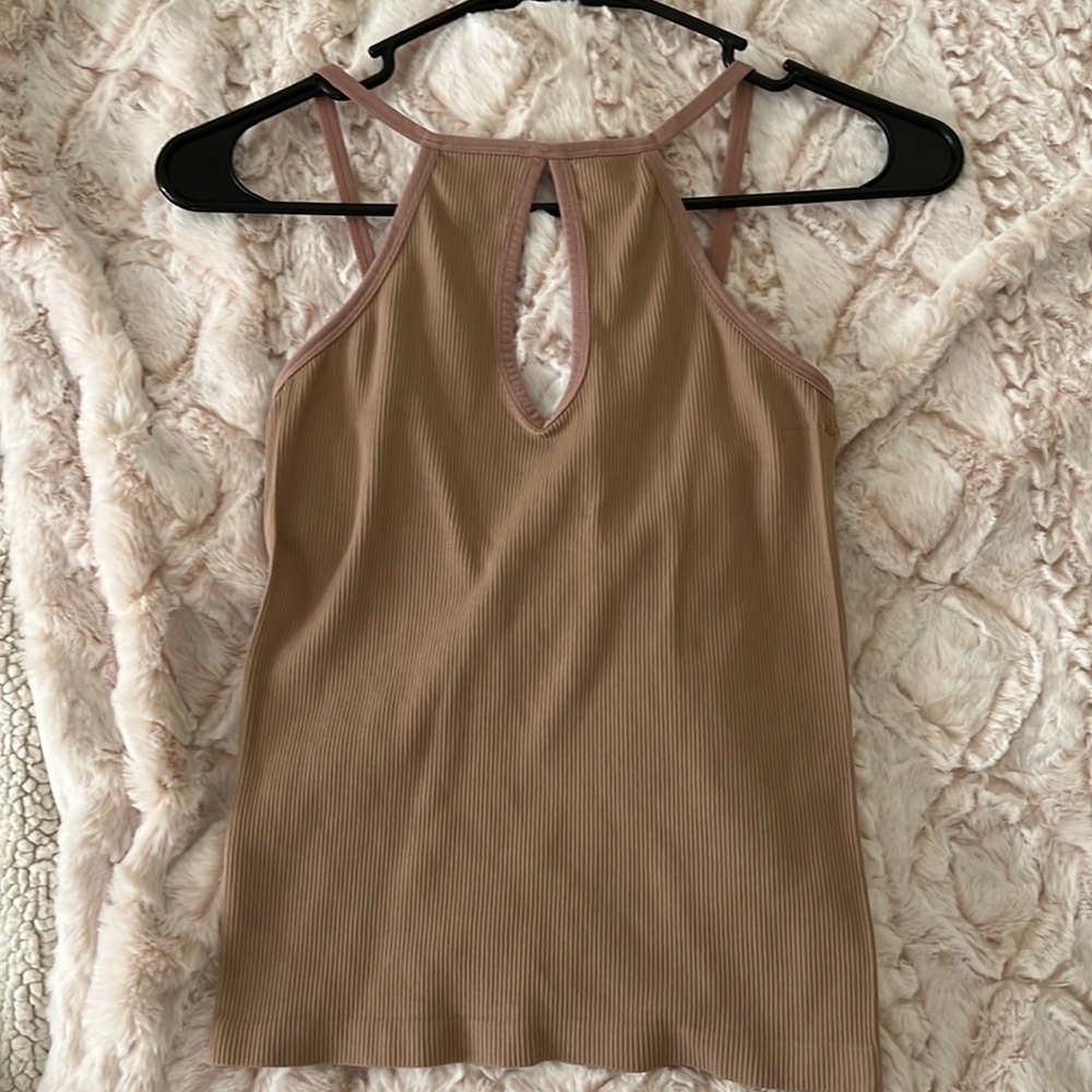 Blush pink tank top